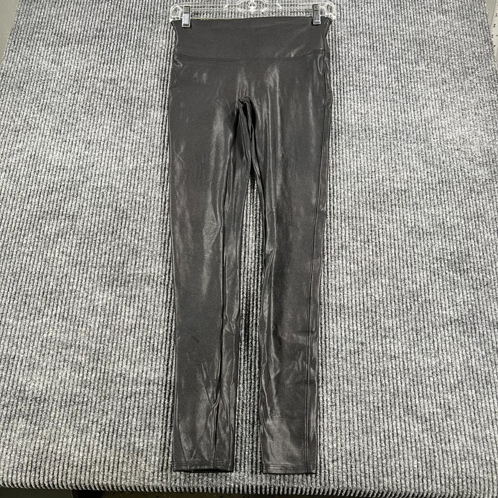 Spanx‎ Leggings Womens Size Medium Black Active Casual Comfort Stretch